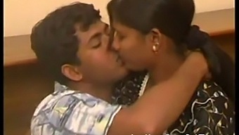 Seductive Indian Couple'S Intimate Bedroom Encounter