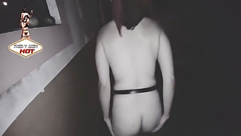 Watch As A Stunning Woman Strips Naked And Indulges In Public Sex On The Street